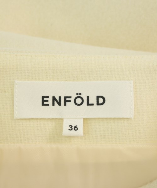 ENFOLD（エンフォルド）ロング・マキシ丈スカート 白 サイズ:36(S位) レディース/2200691227016