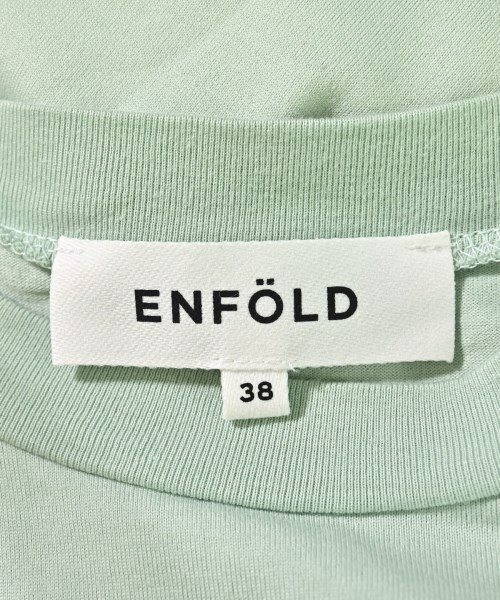 ENFOLD（エンフォルド）Tシャツ・カットソー 緑 サイズ:38(M位) レディース/2200685605042