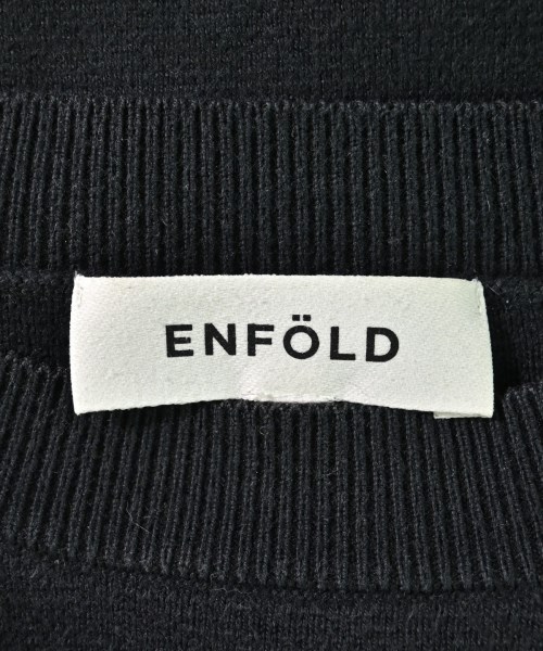 ENFOLD（エンフォルド）ニット・セーター 黒 サイズ:38(M位) レディース/2200686880042