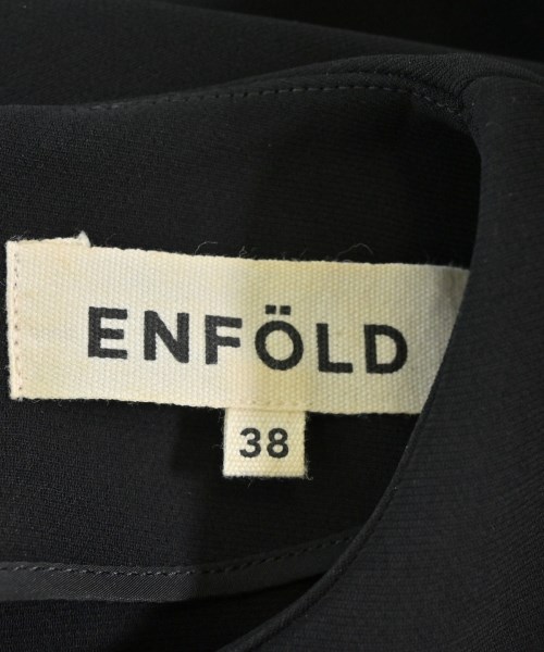 ENFOLD（エンフォルド）ワンピース 黒 サイズ:38(M位) レディース/2200683753073