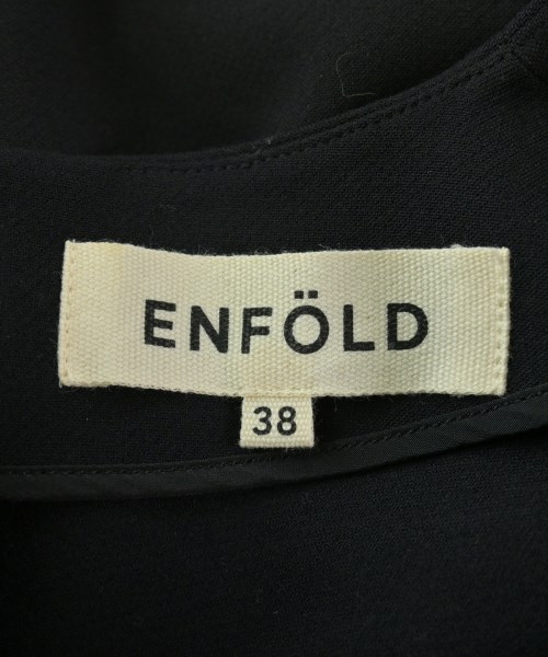 ENFOLD（エンフォルド）ワンピース 黒 サイズ:38(M位) レディース/2200683753103