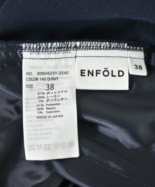 ENFOLD（エンフォルド）その他 紺 サイズ:38(M位) レディース/2200692706022