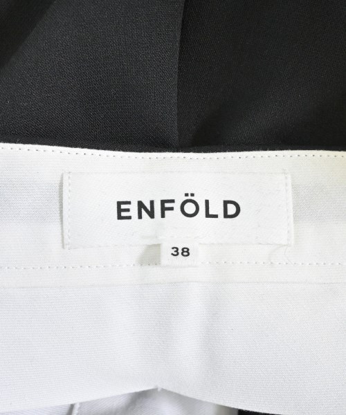ENFOLD（エンフォルド）スラックス 黒 サイズ:38(M位) レディース/2200686405016