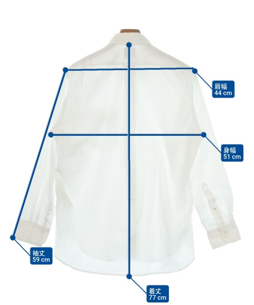 J.PRESS（ジェイプレス）カジュアルシャツ 白 サイズ:M メンズ/2200622662091