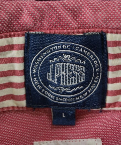 J.PRESS（ジェイプレス）ポロシャツ ピンク サイズ:L メンズ/2200639250038