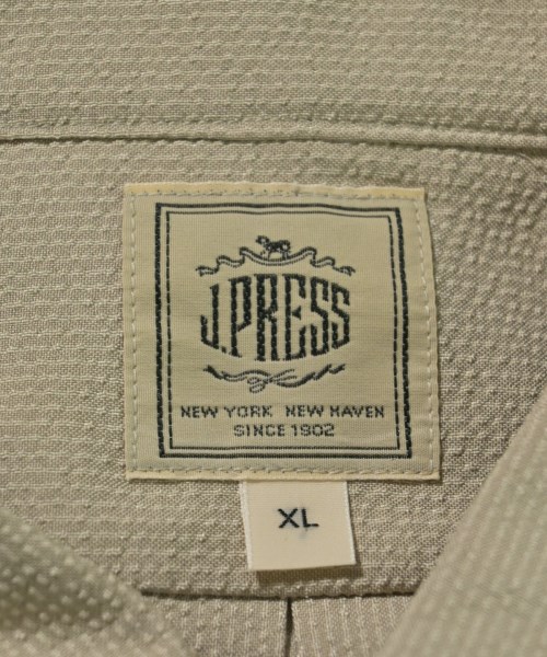 J.PRESS（ジェイプレス）カジュアルシャツ ベージュ サイズ:XL メンズ/2200655320128
