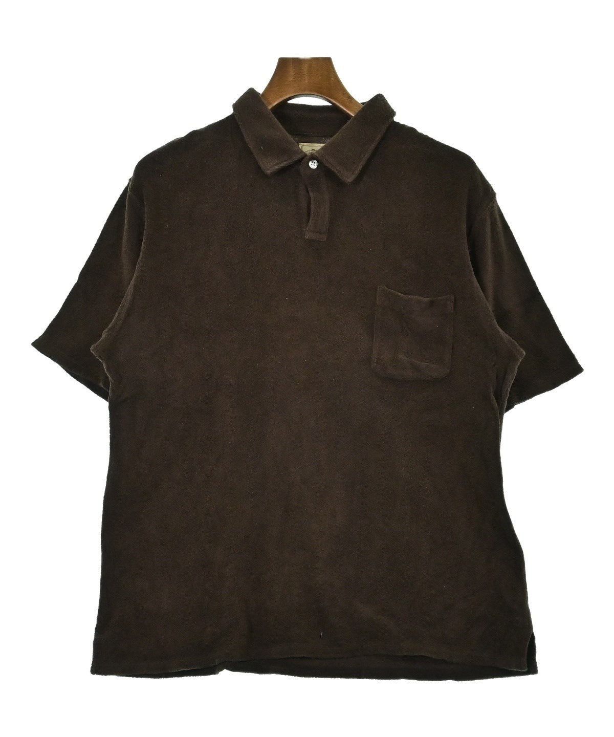 J.PRESS（ジェイプレス）ポロシャツ 茶 サイズ:XL メンズ