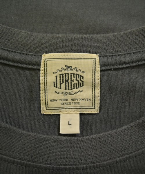 J.PRESS（ジェイプレス）Tシャツ・カットソー グレー サイズ:L メンズ/2200715026083