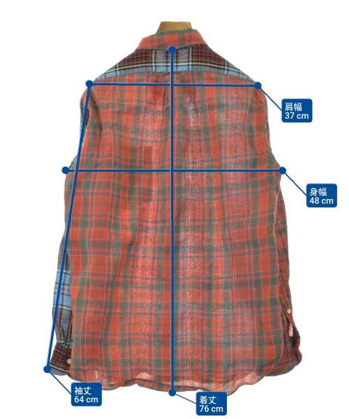 J.PRESS（ジェイプレス）カジュアルシャツ オレンジ サイズ:M メンズ/2200652702033