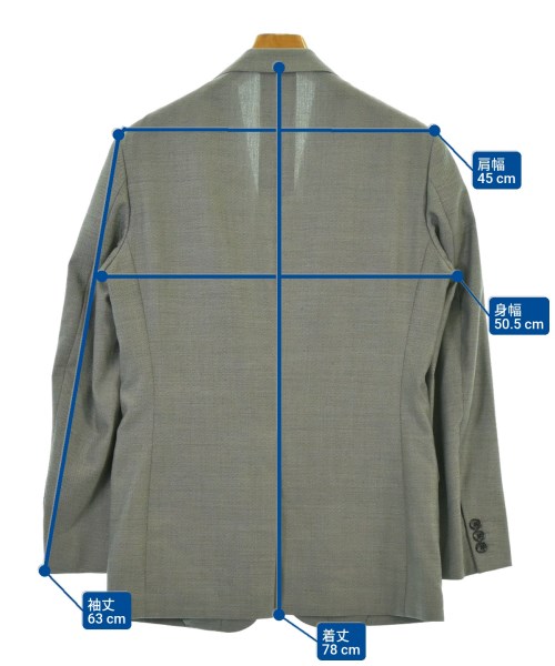 J.PRESS（ジェイプレス）テーラードジャケット グレー サイズ:M メンズ/2200665999017