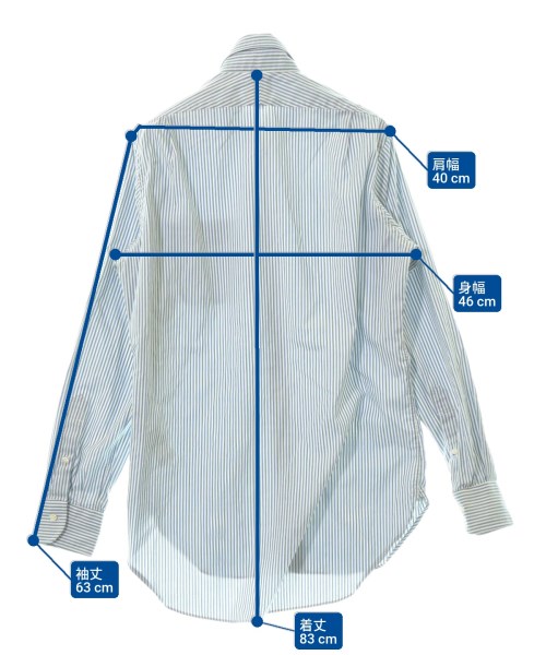 J.PRESS（ジェイプレス）カジュアルシャツ 白 サイズ:39(M位) メンズ/2200665302084