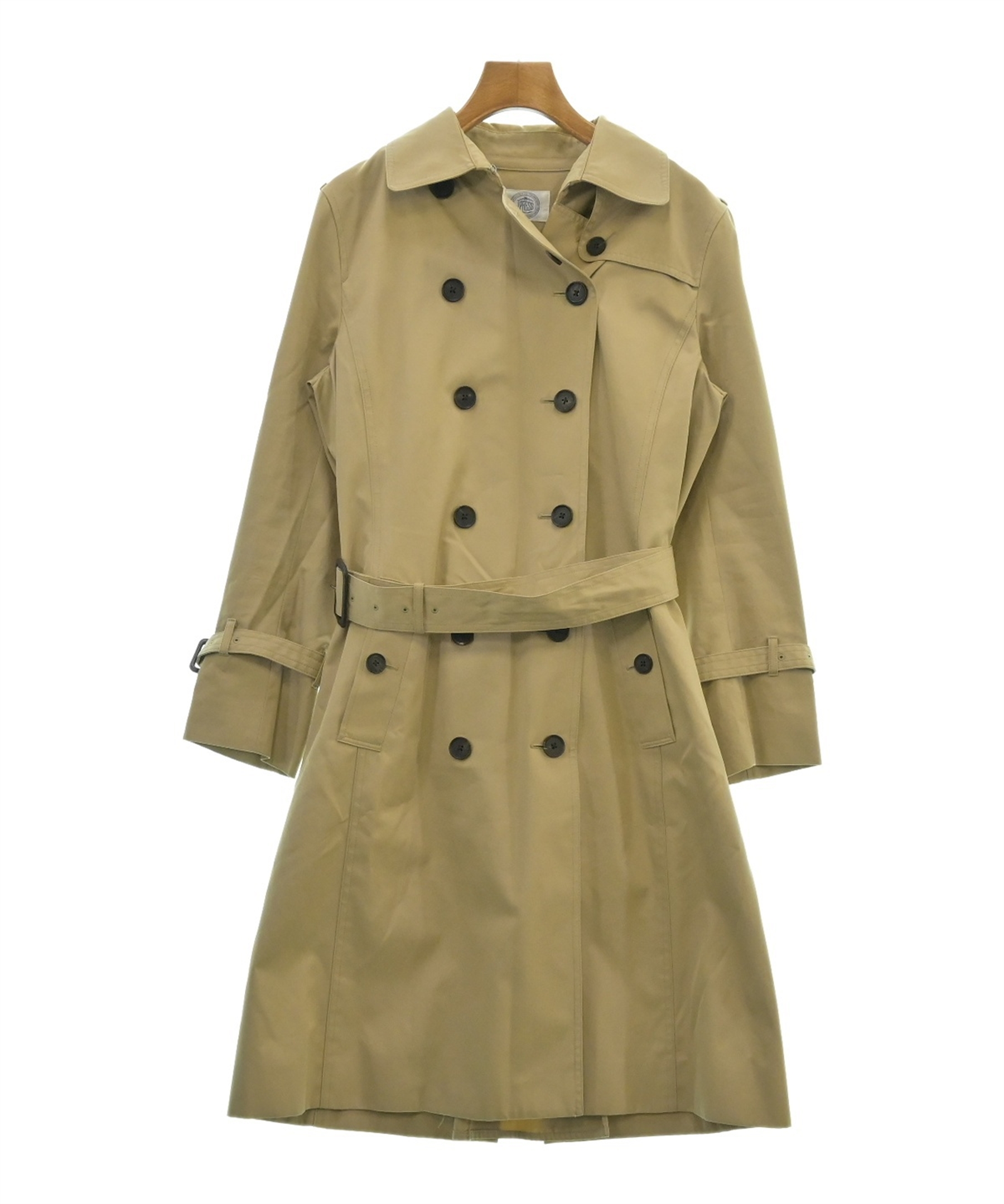 超美品J.PRESS ベージュ トレンチコート J.PRESS（ジェイプレス）トレンチコート ベージュ サイズ:9(M位