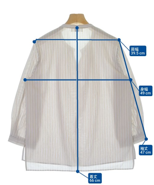 J.PRESS（ジェイプレス）ブラウス ベージュ サイズ:L レディース/2200616732342