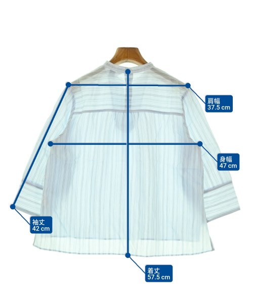 J.PRESS（ジェイプレス）ブラウス 青 サイズ:9(M位) レディース/2200672912047