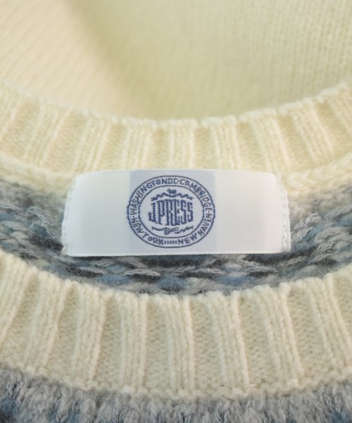 J.PRESS（ジェイプレス）ニット・セーター 白 サイズ:M レディース/2200654112045