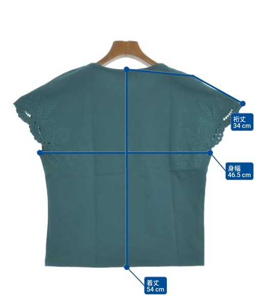 J.PRESS（ジェイプレス）Tシャツ・カットソー 青 サイズ:2(M位) レディース/2200654112052