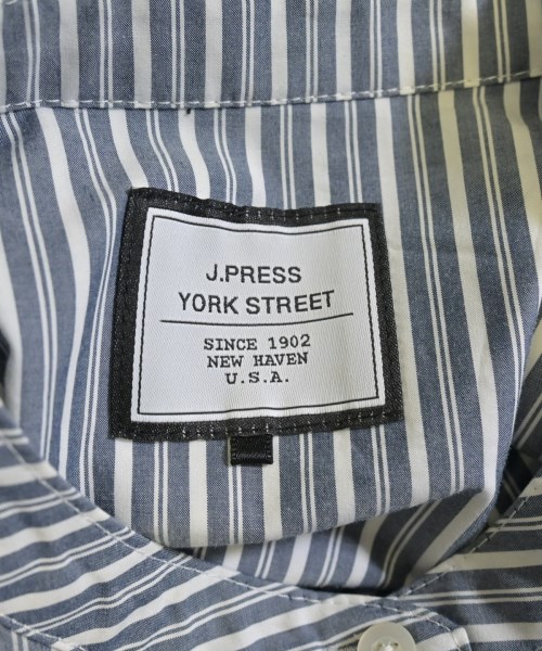 J.PRESS（ジェイプレス）シャツワンピース 紺 サイズ:S レディース/2200661873021