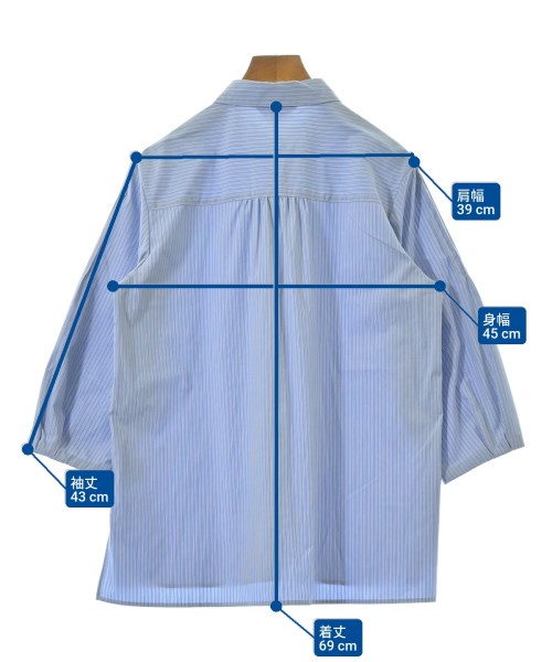 J.PRESS（ジェイプレス）ブラウス 青 サイズ:9(M位) レディース/2200640877200