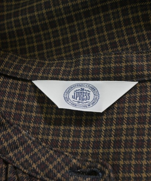 J.PRESS（ジェイプレス）カジュアルシャツ 茶 サイズ:9(M位) レディース/2200664728052