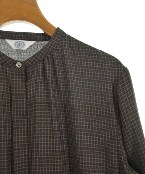 J.PRESS（ジェイプレス）カジュアルシャツ 茶 サイズ:9(M位) レディース/2200664728052