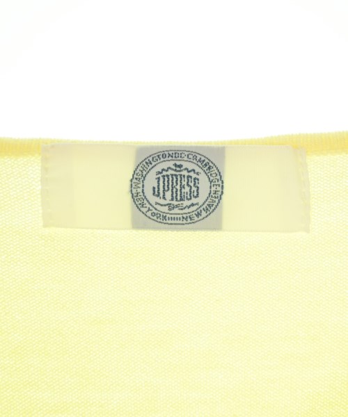 J.PRESS（ジェイプレス）ニット・セーター 黄 サイズ:M レディース/2200663749027