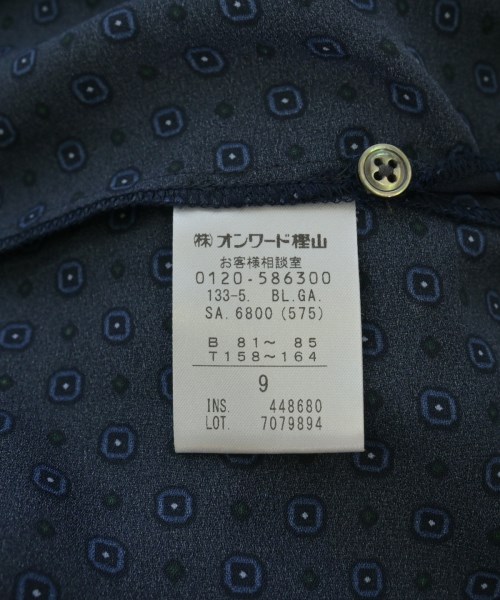 J.PRESS（ジェイプレス）ブラウス 紺 サイズ:9(M位) レディース/2200717397020