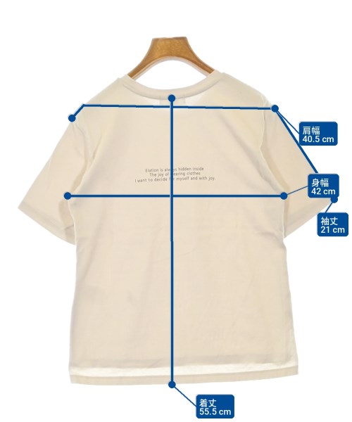 J.PRESS（ジェイプレス）Tシャツ・カットソー ベージュ サイズ:S レディース/2200728440029