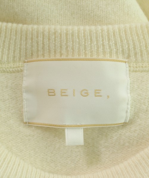 BEIGE,（ベイジ）ニット・セーター 白 サイズ:4(M位) レディース/2200630517048