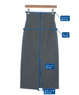 BEIGE,（ベイジ）ロング・マキシ丈スカート グレー サイズ:0(XS位) レディース/2200643095021