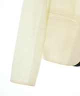 BEIGE,（ベイジ）ノーカラージャケット 白 サイズ:2(S位) レディース/2200644430111