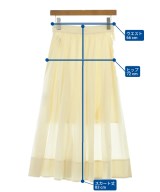BEIGE,（ベイジ）ひざ丈スカート 白 サイズ:2(S位) レディース/2200622198026