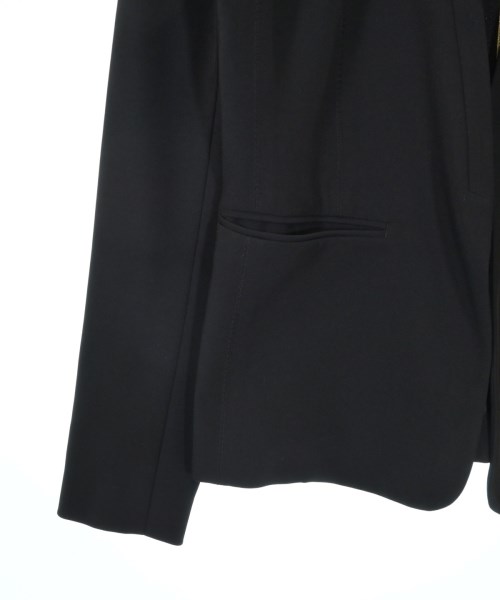 BEIGE,（ベイジ）ノーカラージャケット 黒 サイズ:4(M位) レディース/2200627333033