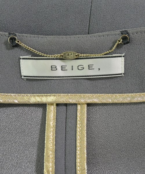 BEIGE,（ベイジ）カジュアルジャケット グレー サイズ:4(M位) レディース/2200629638020