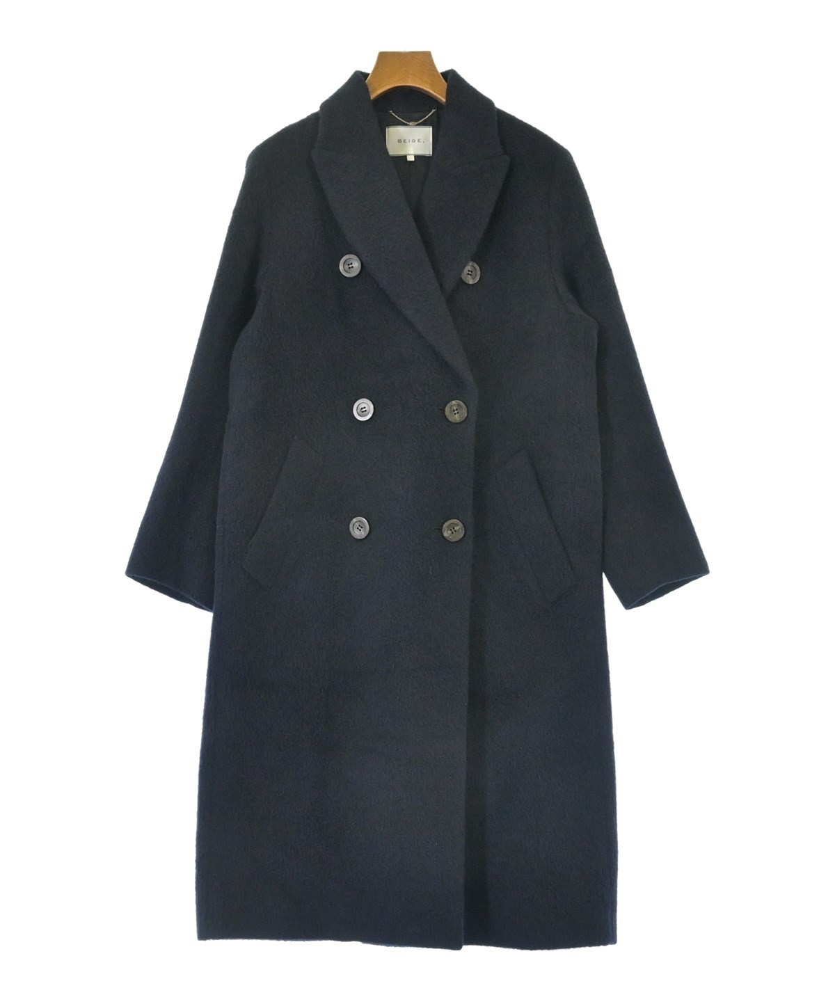 専用BEIGE, ベイジ2 THENARD / チェスターコート　99,000円 BEIGE,（ベイジ）チェスターコート 紺 サイズ:2(S位) レディース