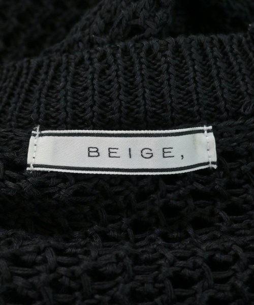 BEIGE,（ベイジ）カーディガン 黒 サイズ:4(M位) レディース/2200590934046