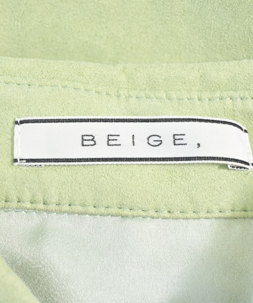 BEIGE,（ベイジ）シャツワンピース 緑 サイズ:4(M位) レディース/2200607678093