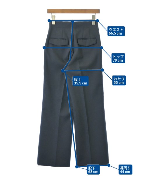 BEIGE,（ベイジ）スラックス 紺 サイズ:2(S位) レディース/2200672468025