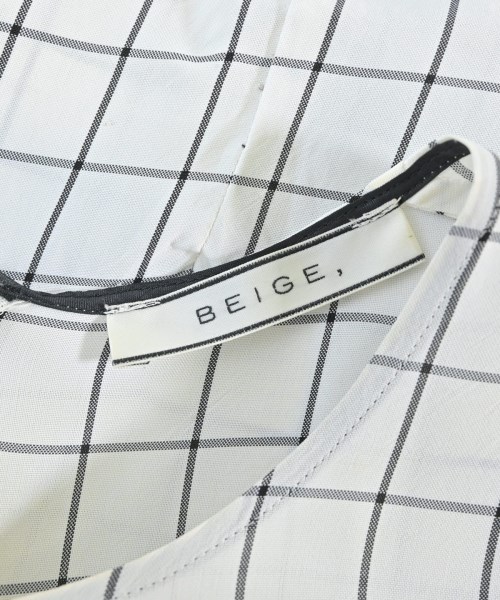 BEIGE,（ベイジ）ブラウス 白 サイズ:4(M位) レディース/2200668977050