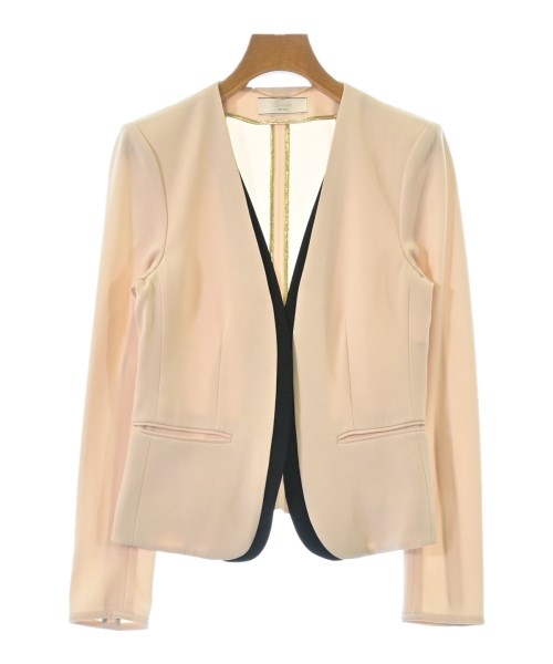 BEIGE,(ベイジ)ノーカラージャケット ベージュ サイズ:2(S位)/2200674645011