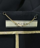 BEIGE,（ベイジ）ノーカラージャケット 紺 サイズ:4(M位) レディース/2200673112019