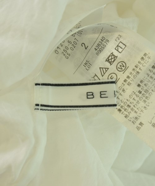 BEIGE,（ベイジ）ブラウス 白 サイズ:2(S位) レディース/2200671282165