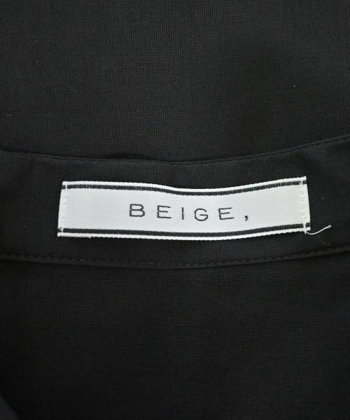 BEIGE,（ベイジ）カジュアルシャツ 黒 サイズ:4(M位) レディース/2200699632027