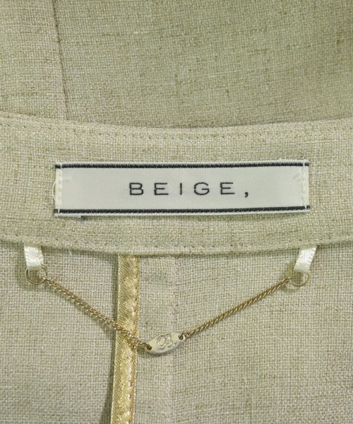 BEIGE,（ベイジ）ジャケット ベージュ サイズ:4(M位) レディース/2200648567066
