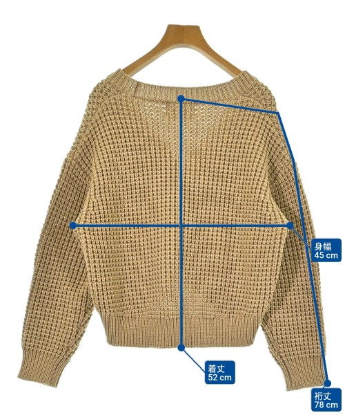 BEIGE,（ベイジ）カーディガン ベージュ サイズ:32(XXS位) レディース/2200652863024