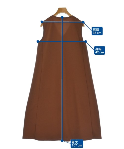 BEIGE,（ベイジ）ワンピース 茶 サイズ:4(M位) レディース/2200651611213