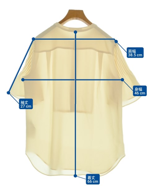 BEIGE,（ベイジ）ブラウス 黄 サイズ:2(S位) レディース/2200711567054