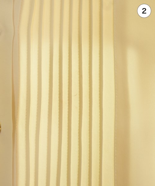 BEIGE,（ベイジ）ブラウス 黄 サイズ:2(S位) レディース/2200711567054