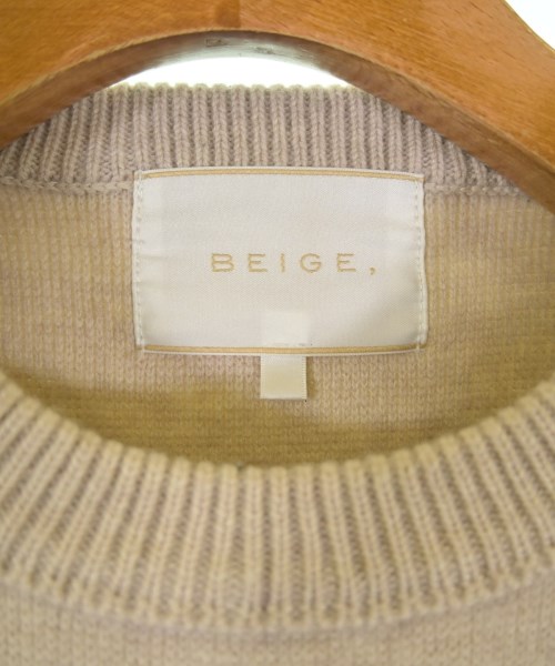 BEIGE,（ベイジ）ニット・セーター ベージュ サイズ:4(L位) レディース/2200711357129