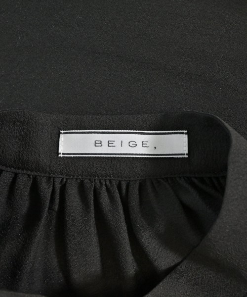 BEIGE,（ベイジ）ブラウス 黒 サイズ:4(L位) レディース/2200714715025