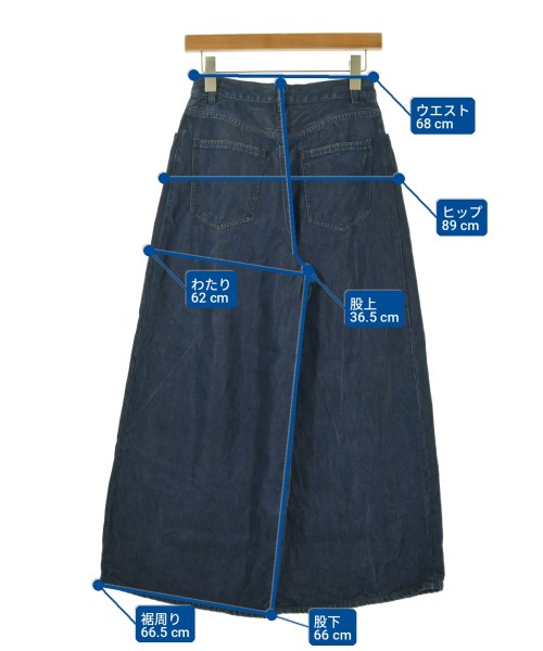 BEIGE,（ベイジ）デニムパンツ 紺 サイズ:2(M位) レディース/2200714053059